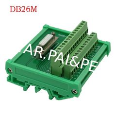 DB26 Female Header Breakout Board Terminal Block Connector Electronics-Salon Breakout Board