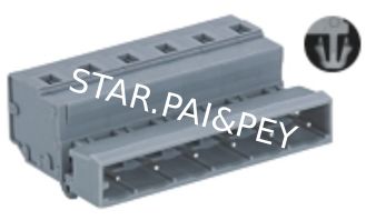 Spring-cage Clamp Terminal Male With Snap-in Syle Pitch: 7.5mm/0. 295in