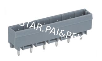 Male connectors with solder pins Pitch:  7.5mm/0. 295 in