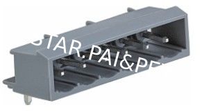 Male connectors with right angle solder pins Pitch: 7.5mm/0. 295 in