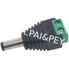5.5mm x 2.1mm Male Jack DC Power Adapter for CCTV Camera LED Strip Lights