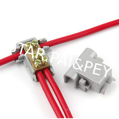 T type wire connector 400V 60A Screw fixed Wire Splitter high power Quick connection terminal 1000V 100A