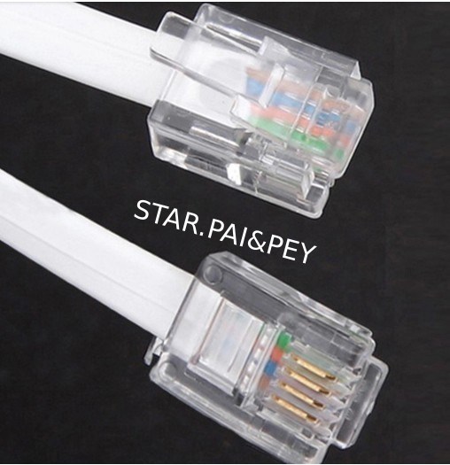 Good quality telephone wire connector RJ11 splitter telephone extender