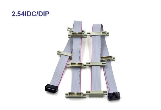 2.54IDC/DIP strip cable pitch 1.27mm header pins -26P or 50P or 34P by customer