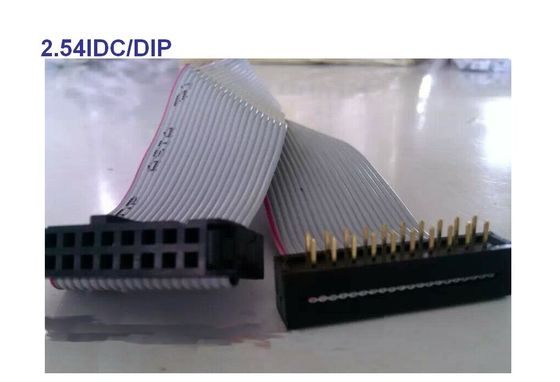 2.54IDC/DIP strip cable pitch 1.27mm header pins -26P or 50P or 34P by customer