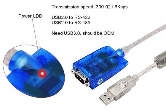 USB2.0 To RS485-RS422 FTDI Chip - Windows 10 Supported USB To Serial Adapter