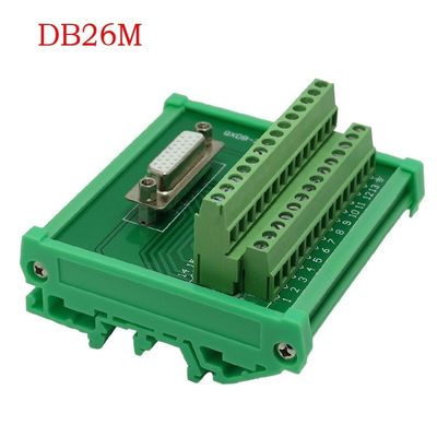 DB26 Female Header Breakout Board Terminal Block Connector Electronics-Salon Breakout Board