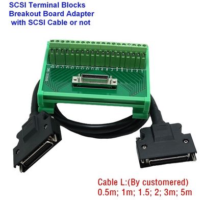 SCSI 36 Pins with SCSE cable 1m  Breakout Board Breakout Board Interface Adapter Optical