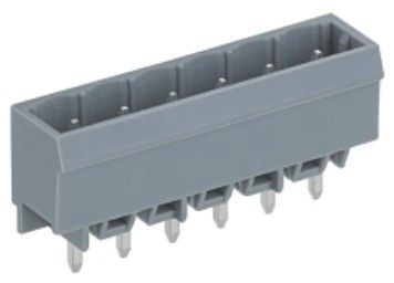 Male connectors with solder pins Pitch: 5.0mm/0. 197 in
