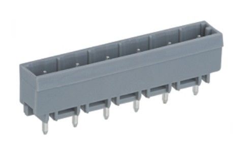 Male connectors with solder pins Pitch:  7.5mm/0. 295 in