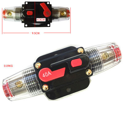 Car Audio 30 to 100 Amp Circuit Breaker Manual Reset Switch Fuse Holder