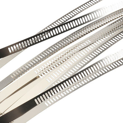7mm x 200mm Stainless Steel Self-locking Ladder Shape Cable Wire Zip Ties