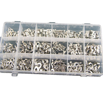 Copper Wire Crimp Connector Cable Non-insulated Spade Terminals Kit