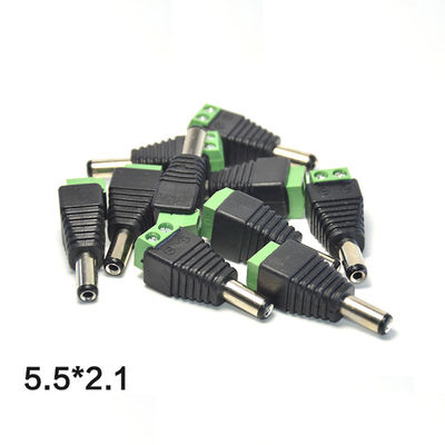 5.5mm x 2.1mm Male Jack DC Power Adapter for CCTV Camera LED Strip Lights