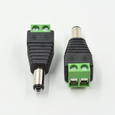 5.5mm x 2.1mm Male Jack DC Power Adapter for CCTV Camera LED Strip Lights