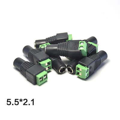 POE Cable RJ45 Network Female Jack DC Power Plug to Screw Terminals Adapter for Monitor Camera