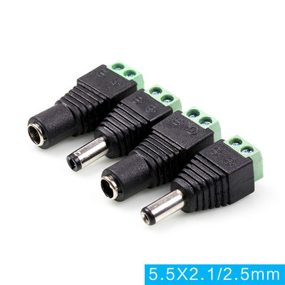 POE Cable RJ45 Network Female Jack DC Power Plug to Screw Terminals Adapter for Monitor Camera