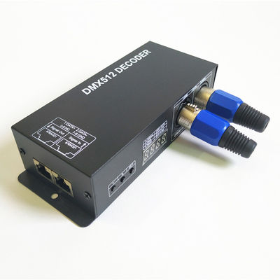 DC12V~24V RGB RGBW 3CH 4CH DMX512 Decoder with Digital Display DMX to PWM Led Strip Dimmer