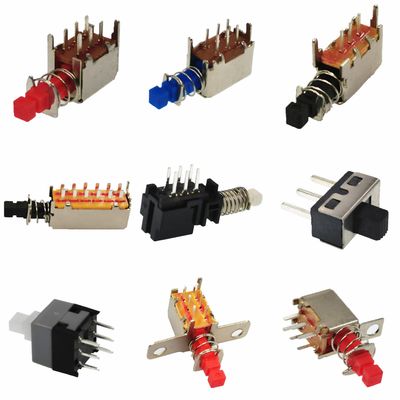 Tact switch 6x6 2 pin dip tactile push button smd micro switch