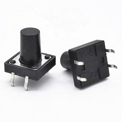 microswitch 12*12*12 mm 4 pin tactile switches with momentary reset unlocking button device 1