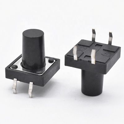 microswitch 12*12*12 mm 4 pin tactile switches with momentary reset unlocking button device 1