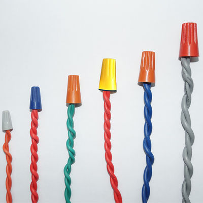 Double Wing Plastic Screw On Electrical Wire Connector Cord End Spring Wire Nuts