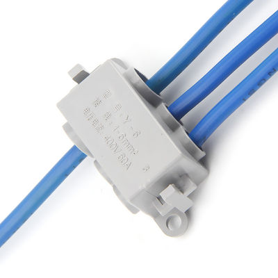 T type wire connector 400V 60A Screw fixed Wire Splitter high power Quick connection terminal 1000V 100A
