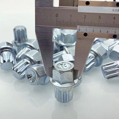 Car modification chrome wheel nut lock lug nuts wheel