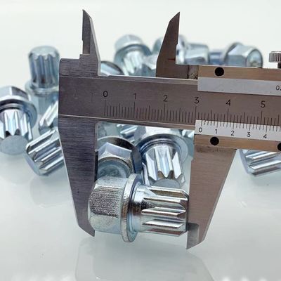 Car modification chrome wheel nut lock lug nuts wheel