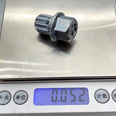 Car modification chrome wheel nut lock lug nuts wheel