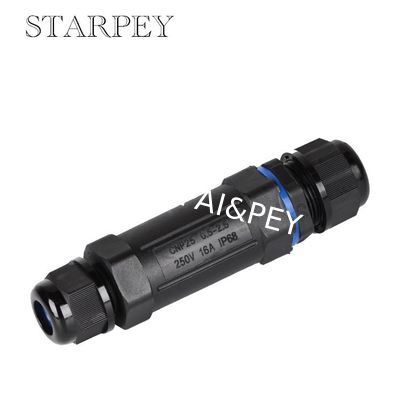2 Pin Strong Sealed Quick Connect Disconnect Waterproof Electrical IP68 Wire Connector for outdoor lighting