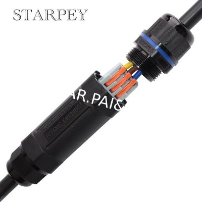 2 Pin Strong Sealed Quick Connect Disconnect Waterproof Electrical IP68 Wire Connector for outdoor lighting
