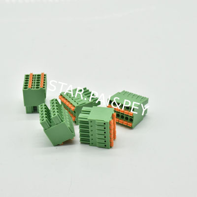 Screwless 3.81mm pitch pluggable spring clamp terminal block HEADER