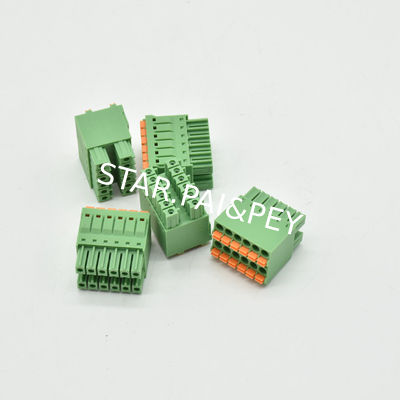 Screwless 3.81mm pitch pluggable spring clamp terminal block HEADER