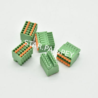 Screwless 3.81mm pitch pluggable spring clamp terminal block HEADER