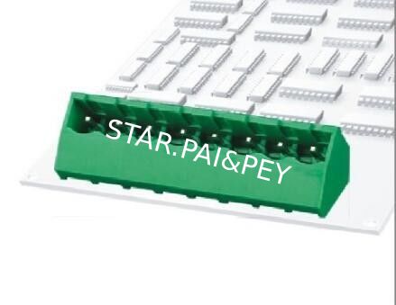 pitch:5.08mm / 0.2 in Plug-in Terminal Block socket end closed dip 45 Pins :2P-24P