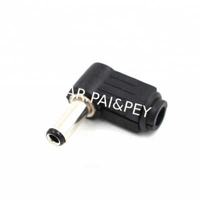 Connector jack right angle,L shaped dc plug