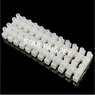 FeedThrough Male & Female screw terminal block LED lighting lamp connector | Pitch: 10.00mm | Part No.PH10FM