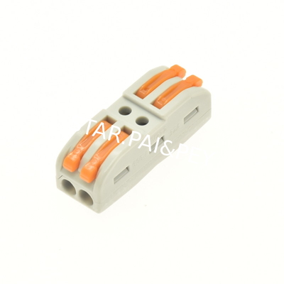 LED light Connector 2 poles LED light terminal block double row connector