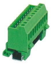 Din Rail Pluggable Terminal Block with 5.08mm Pin Spacing socket arrage:24-12 AWG