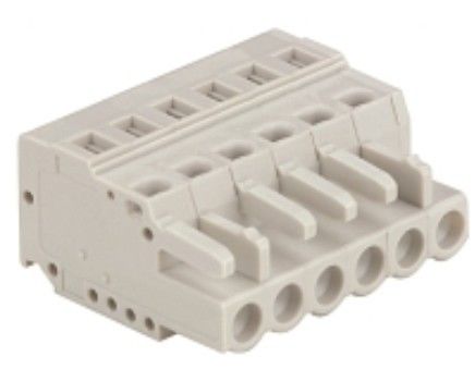 Spring-cage Clamp Terminal Female Standard Style Pitch: 5.00mm/0.197 in