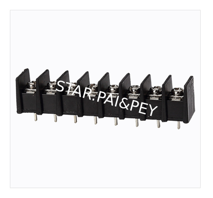 8.25mm/0.325' in Pitch PCB Barrier Terminal Block dip 180° 300V/20A With Approve Connector