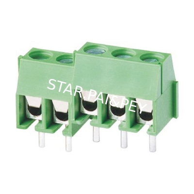 3.96mm/0.156'in Pitch terminal block pin dip 180°| Pitch: 3.96mm | Part No.511-3.96-103