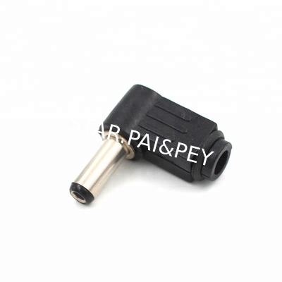 Connector jack right angle,L shaped dc plug