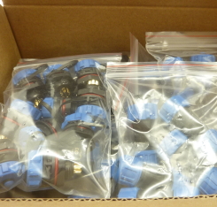 Waterproof SC FC fiber optic cable patch cord 4 pin quick fiber connector 4